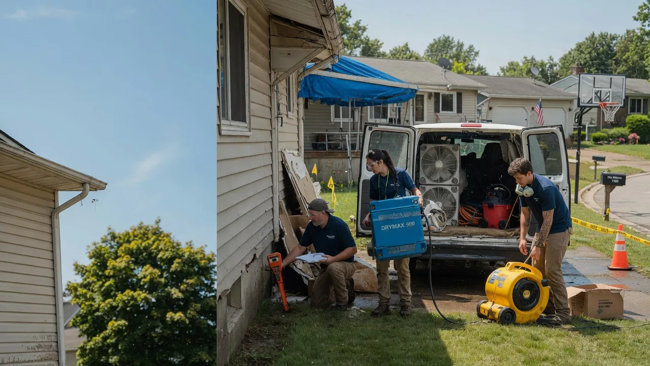 Ceiling Leak Cleanup in Villa Grove, IL near me